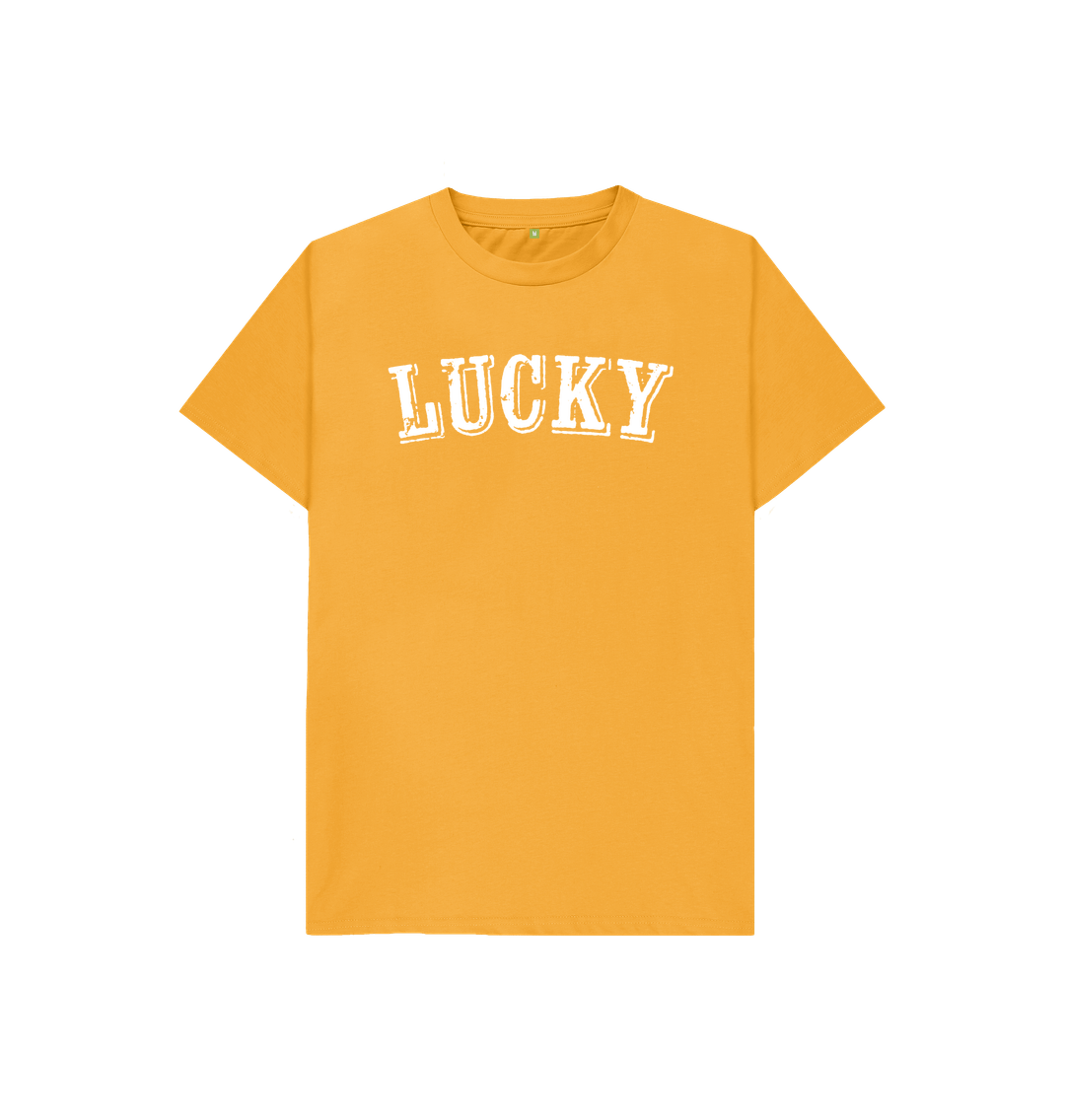 Mustard CHILDREN'S BE LUCKY T-SHIRT