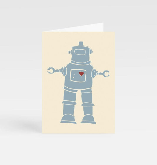 Blue Robot - Card
